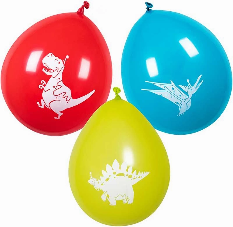 Dinosaur Balloons (Pack of 6)