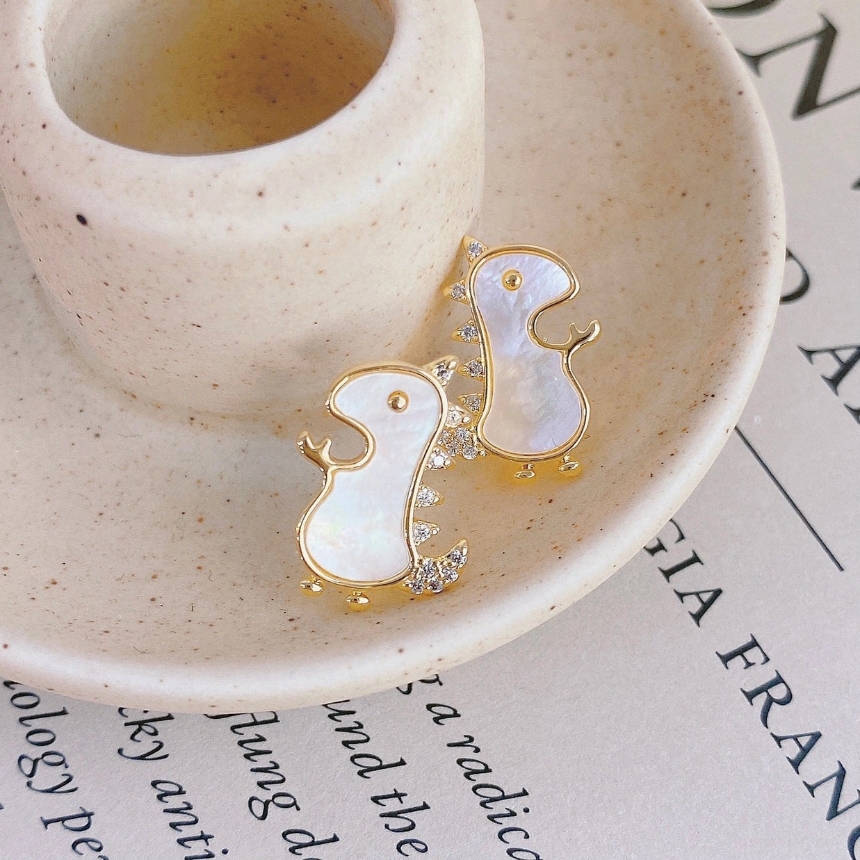 Dinosaur Earrings