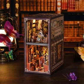 Diy Cottage Wooden Building Blocks Three-dimensional Puzzle Model