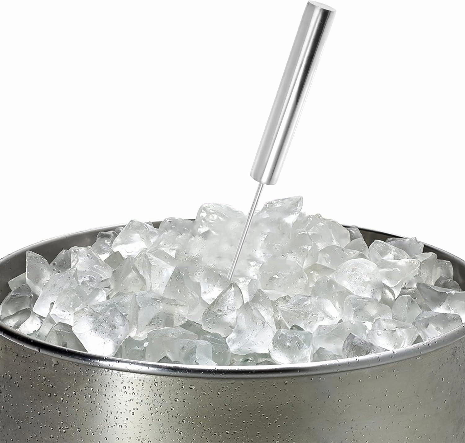 DOITOOL Stainless Steel Ice Pick Ice Crusher Ice Chisel Removal Pick Crushed Ice Tool for Kitchen Bars Bartender Picnics Camping And Restaurant 14 inch