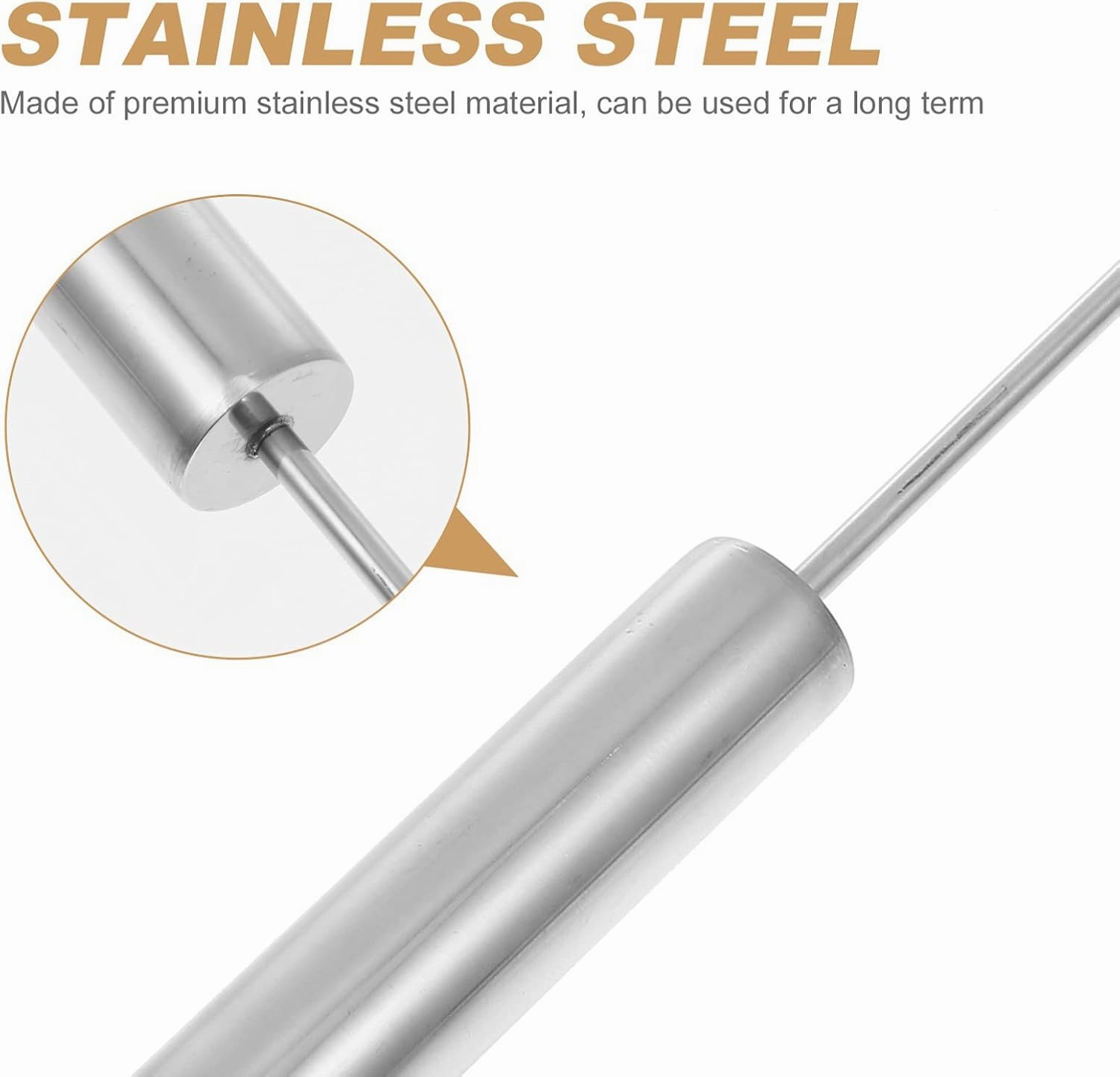 DOITOOL Stainless Steel Ice Pick Ice Crusher Ice Chisel Removal Pick Crushed Ice Tool for Kitchen Bars Bartender Picnics Camping And Restaurant 14 inch