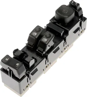 Dorman 920-024 Front Driver Side Master Window Switch Assembly - 5 Button Compatible with Select Chevrolet/GMC Models