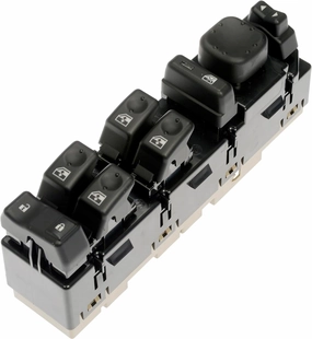 Dorman 901-075 Front Driver Side Master Window Switch Assembly - 8 Button Compatible with Select Cadillac/Chevrolet/GMC Models