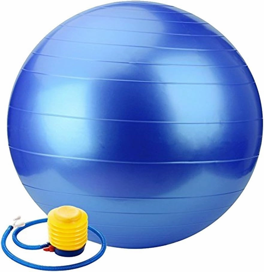 DreamHigh 22" Yoga Ball Pump, Pilates and Balance Training Anti-Burst & Slip