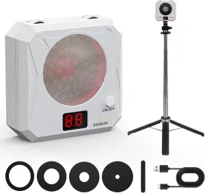 Dry Fire Training System Accessories: 1-PC Electronic Target, 1-PC Holder Stand with Tripod for Dry Fire Trainer Laser Cartridge to Shooting Practice