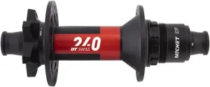 DT Swiss 240 Classic Bicycle Hub - MTB Rear, 240 DBIS Boost  for Thru Axle 12mm - H240ODDRR28SA8397S