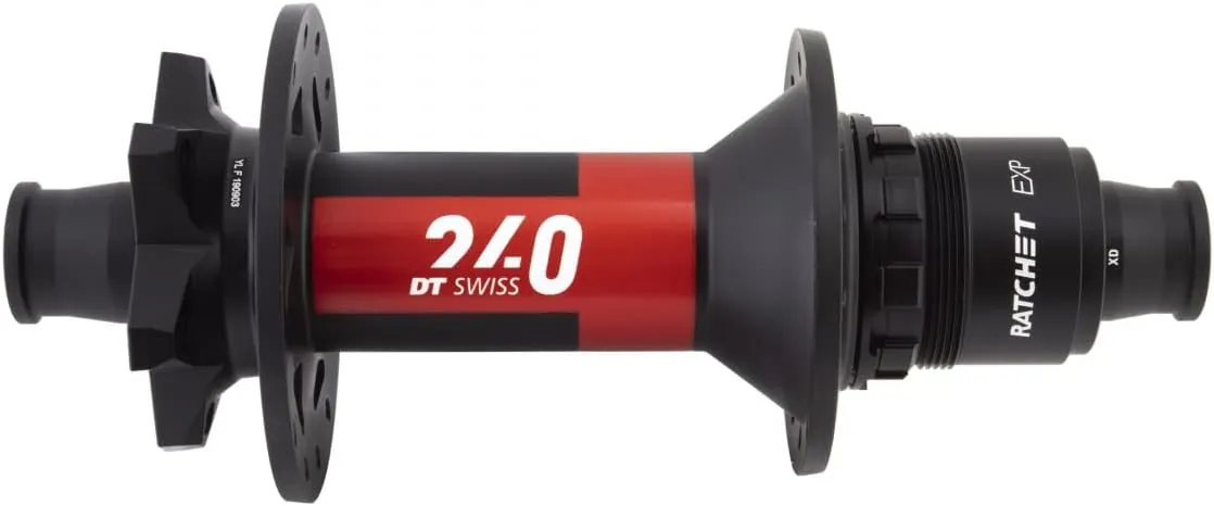 DT Swiss 240 Classic Bicycle Hub - MTB Rear, 240 DBIS Boost  for Thru Axle 12mm - H240ODDRR28SA8397S