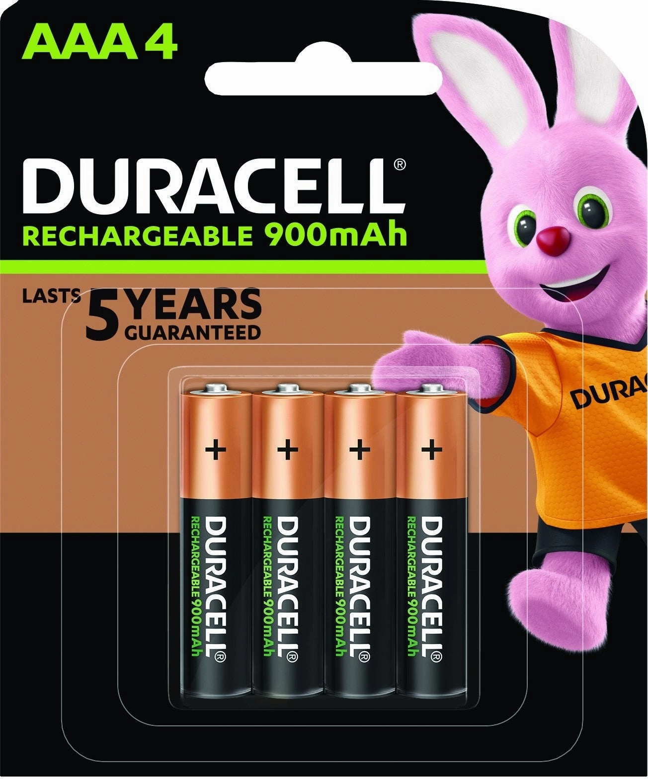 Duracell AAA Rechargeable Batteries 4's Pack