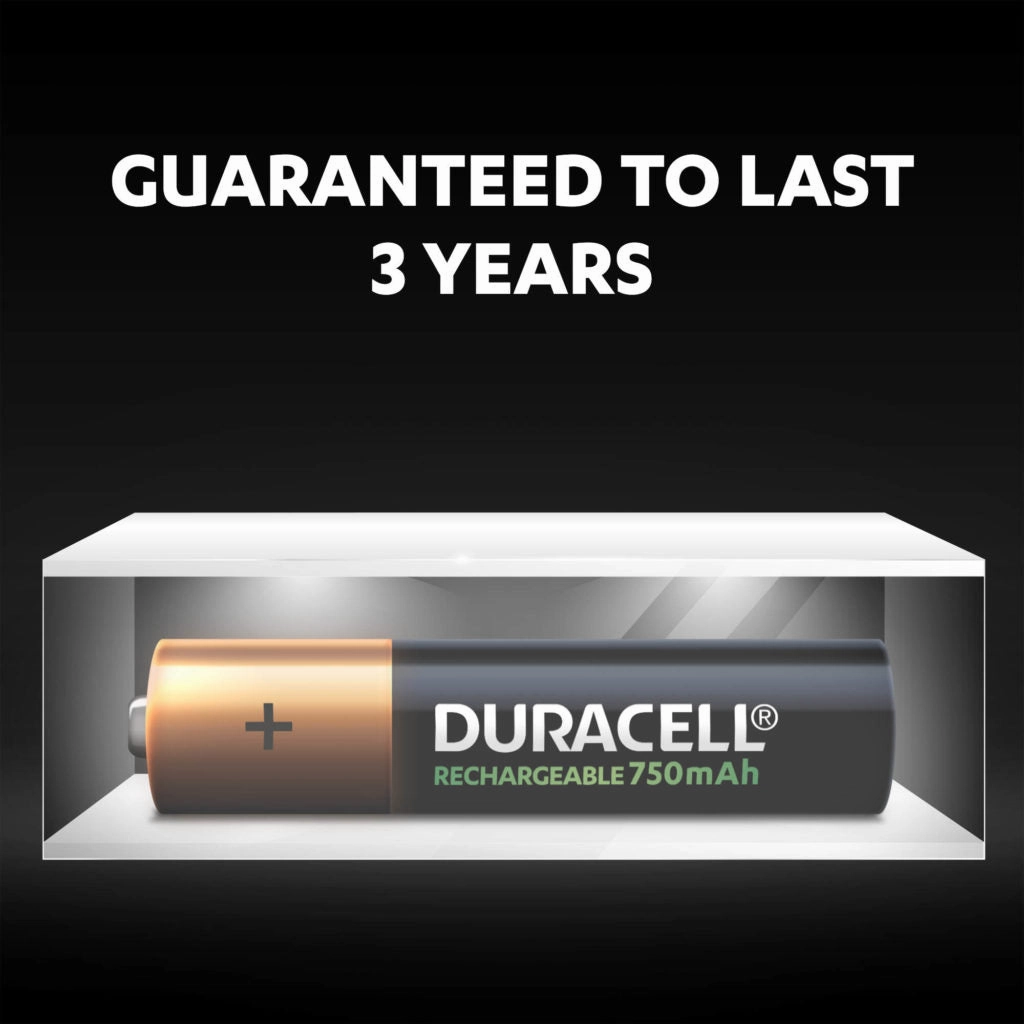Duracell Rechargeable Plus AAA 750mAh | 4 Pack