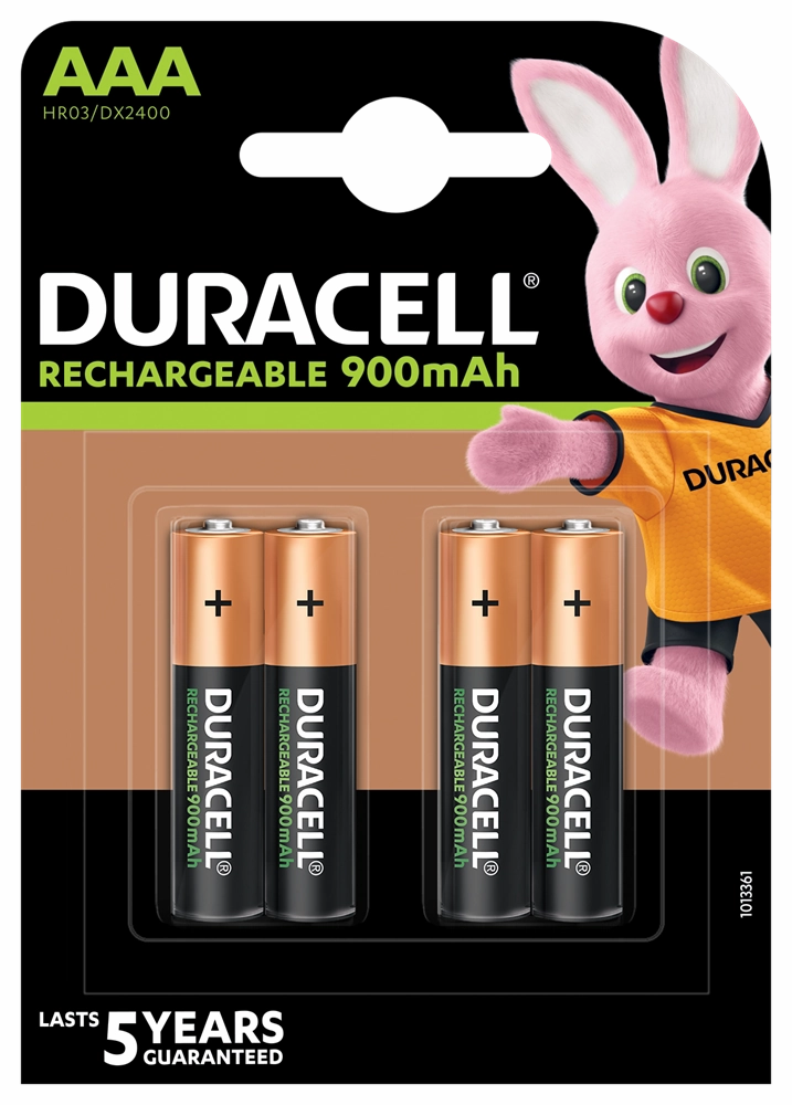Duracell Rechargeable Ultra AAA 900mAh | 4 Pack