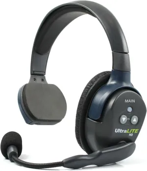 EARTEC ULSM-HD Ultralite HD Single Ear Replacement Main Headset, HD Version Only, Full Duplex Wireless Communication, Includes Rechargeable Battery