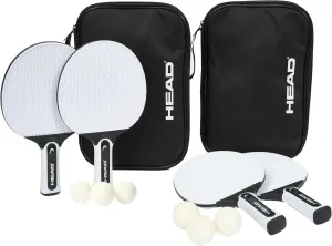 EastPoint Outdoor Table Tennis Paddle Set – Rubberized Weather-Resistant Ping Pong Paddles with Balls – 2 or 4 Player Set