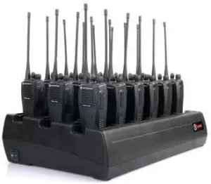 Eighteen Bay Rapid Desk Charger for Kenwood TK-3317M2 Rechargeable Two Way Radio