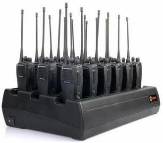 Eighteen Bay Rapid Desk Charger for Hytera (HYT) PD706G-V1-RFB Rechargeable Two Way Radio