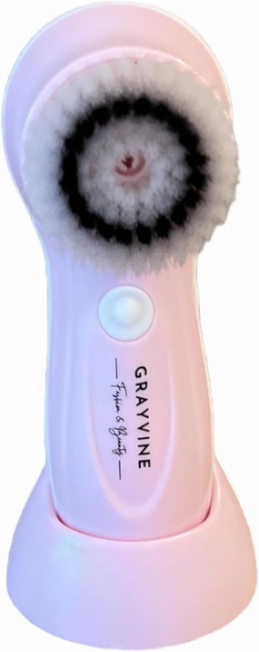 Electric Face Scrubber, Waterproof Facial Cleansing Spin Brush Set with 3 Exfoliating Brush Heads - Face Brush for Gentle Exfoliation and Deep Scrubbing