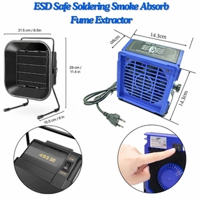 ESD Safe Soldering Smoke Absorber Fume Extractor