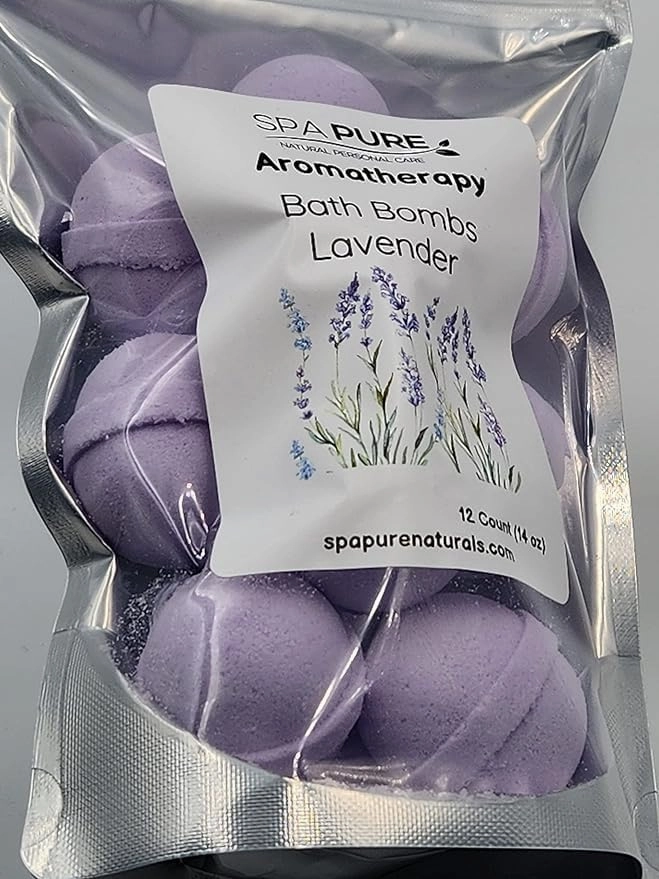 Essential Oil Bath Bombs - USA Made with Coconut Milk & Shea Butter - for a Luxurious at Home Spa Bath (12 Count) Pack of 1 (Citrus Mint)
