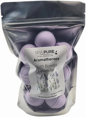 Essential Oil Bath Bombs - USA Made with Coconut Milk & Shea Butter - for a Luxurious at Home Spa Bath (12 Count) Pack of 1 (Citrus Mint)