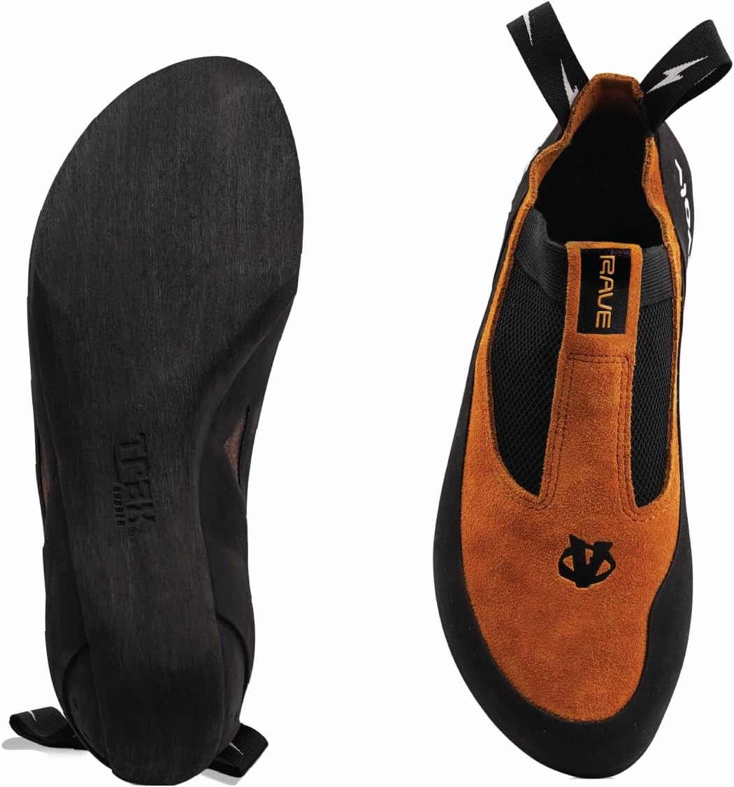 EVOLV Rave Rock Climbing Shoe for Training & Thin Crack Climbing
