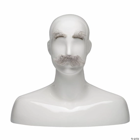 Eyebrows & Mustache Set - Synthetic