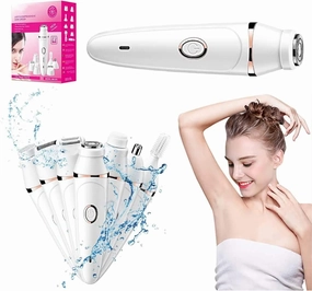 Facial Epilator Pluxy Epil Pro 3.0 Women Face Hair Removal Electric Facial Hair Remover 7 in 1 Face Razor