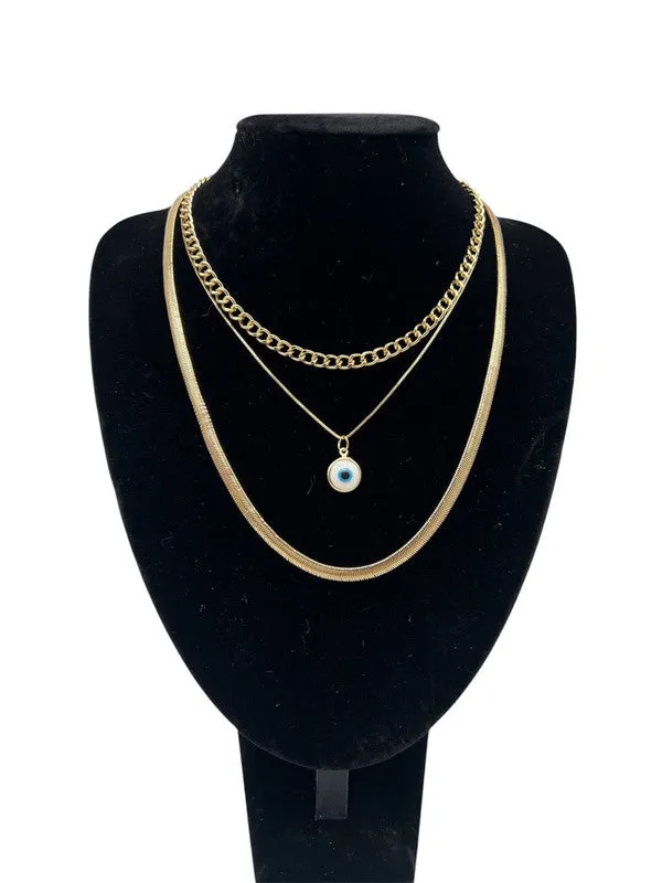 Fashion Necklace Set (2160419) - Fluffy
