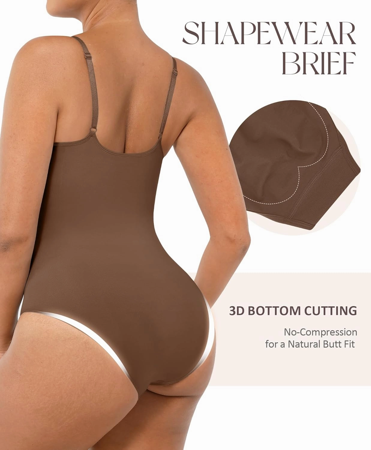 FeelinGirl Shapewear Bodysuit Sculpting Tummy Control Body Shaper for Women Seamless Plus Size Butt Lifting Shaper
