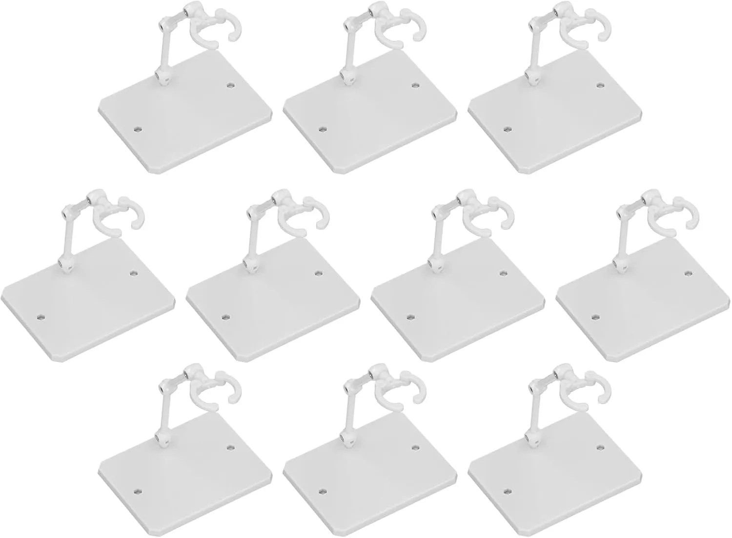 Figure Model Stand, Longlasting Compact Plastic Figure Model Display Stand for 6-Inch Action Figures (plastic 2)
