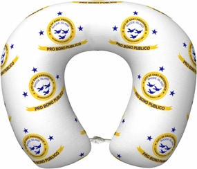 Flag of East Providence, Rhode Island Neck Pillow Memory Foam U-Shaped Travel Neck Pillow for Airplanes Car Home