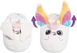 Flipeez Slippers, Unicorn, Small, Kids Sizes 9-12