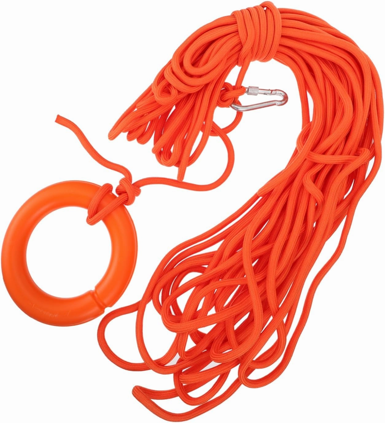 Floating Rope for Rescues Camping Safe Water Sports Tool High Visibility Grab Ring Marine Line