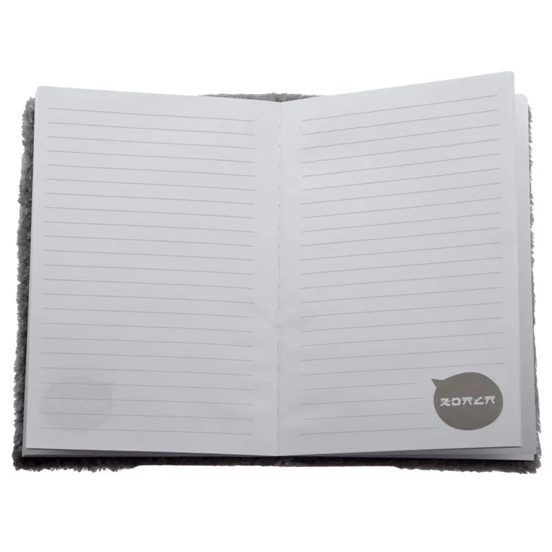 Fluffy Plush A5 Notebook - Adoramals Koala