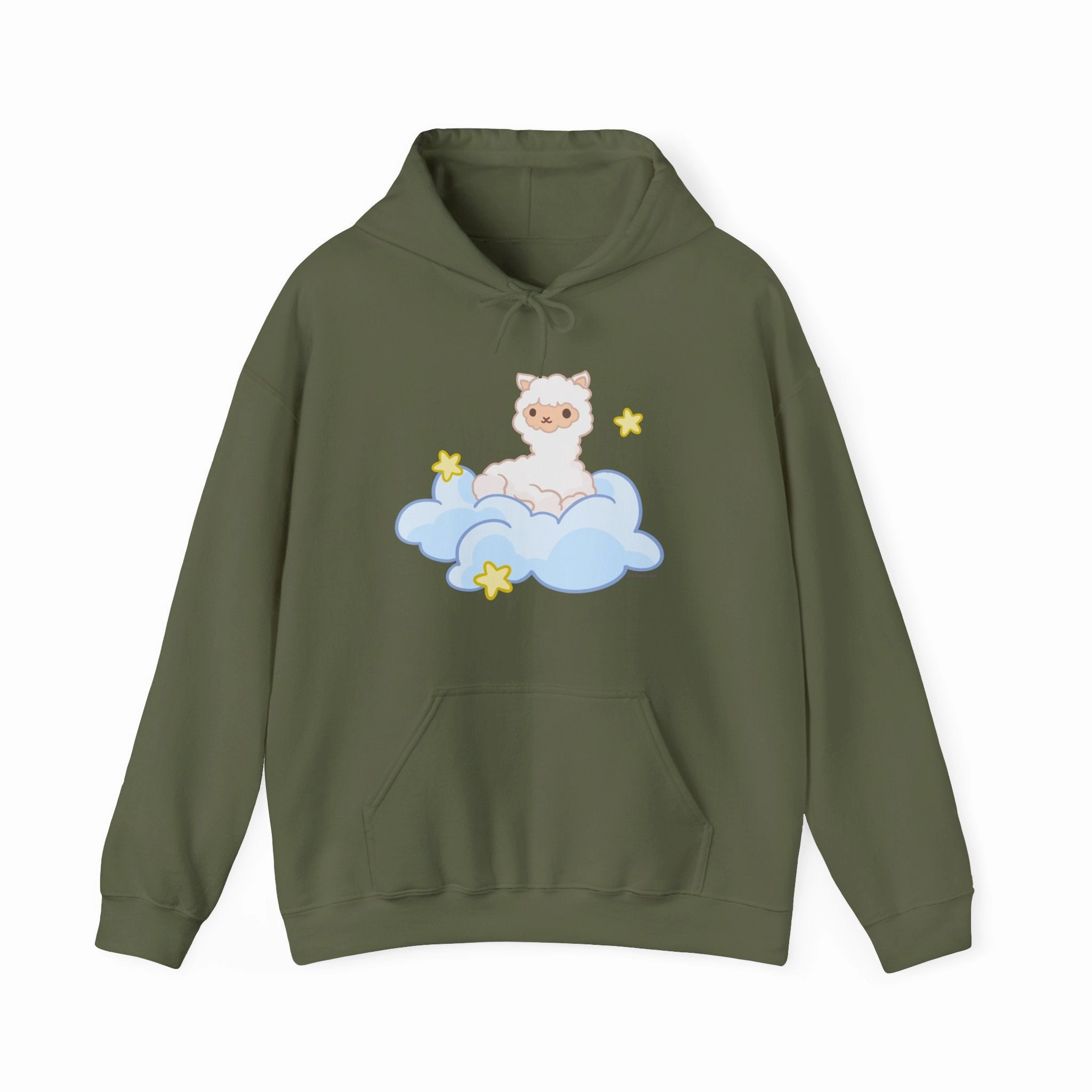 Fluffy Llama Fluffy Cloud Hoodie