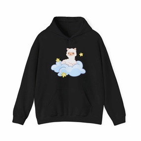 Fluffy Llama Fluffy Cloud Hoodie