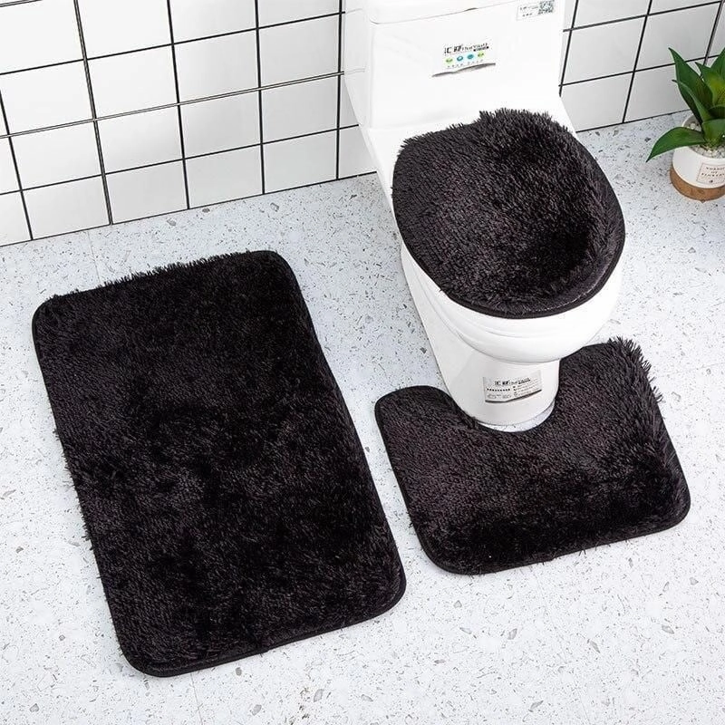 Fluffy Toilet Set