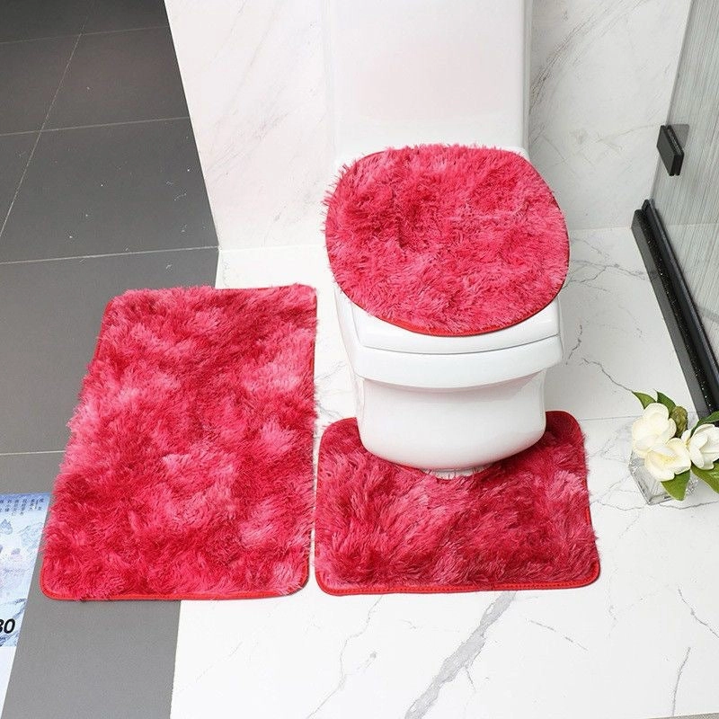 Fluffy Toilet Set
