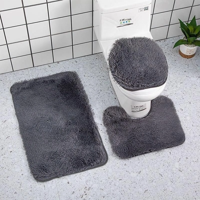 Fluffy Toilet Set
