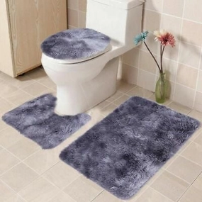 Fluffy Toilet Set