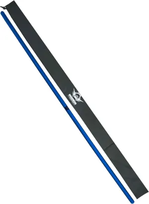 Foam Padded Bo Staff for Safe Practice and Training with Carry Bag Case - Blue