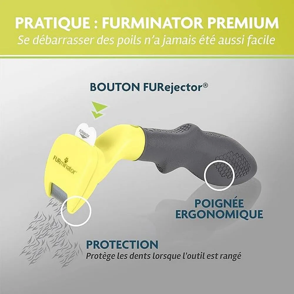 FURminator Undercoat deShedding Tool for Extra Small Short Hair Dogs Under 4.5 kg