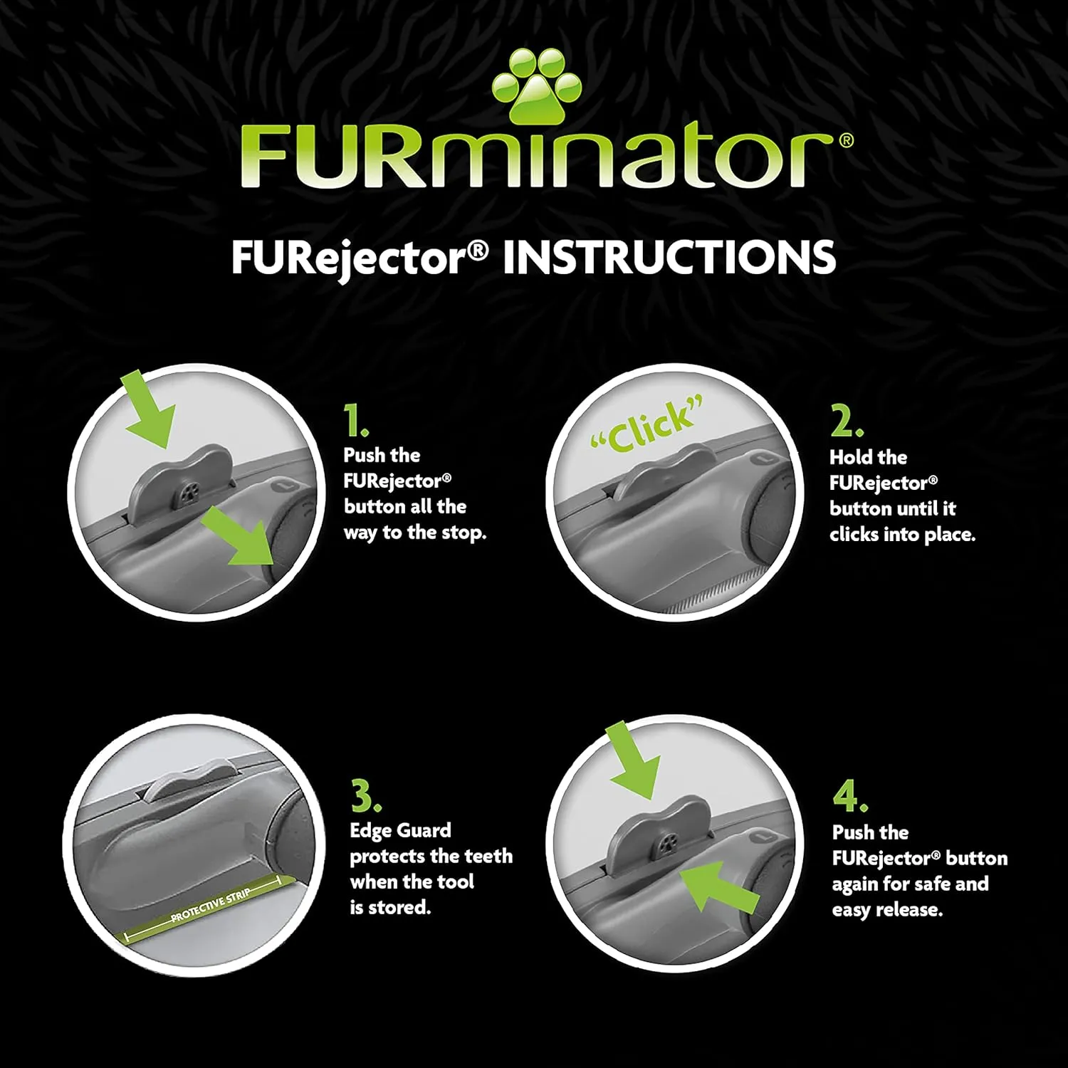 FURminator Undercoat deShedding Tool for Medium/Large Short Hair Cats Over 4.5 kg, Violet