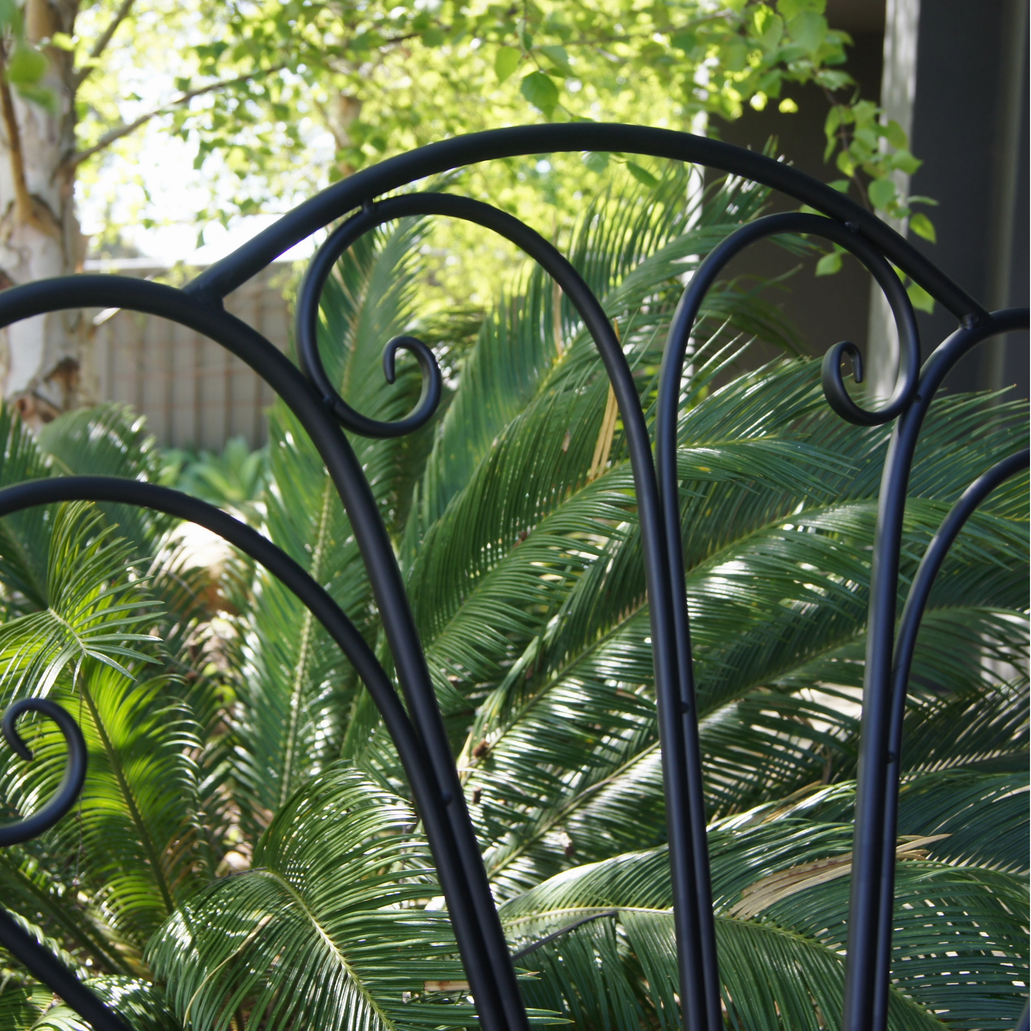 Garden Bench Ava - Black