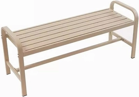 Garden Bench Park Chair Outdoor Bench Rest Bench Open-air Community Leisure Bench Outdoor Bench(A)