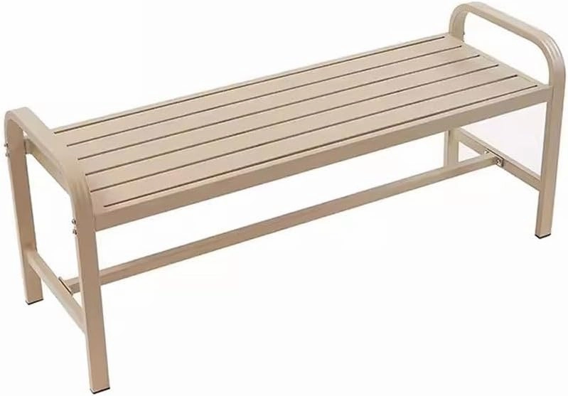 Garden Bench Park Chair Outdoor Bench Rest Bench Open-air Community Leisure Bench Outdoor Bench(A)