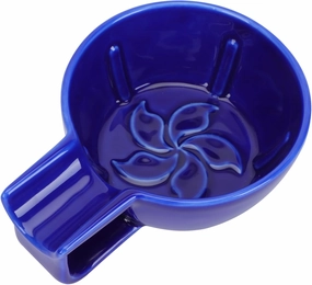 Gatuida 1Pc Ceramic Shaving Bowl with Handle Practical Foaming Tool for Men Smooth Surface for Safe Use for Home Travel Comfortable Grip for Effortless Lathering
