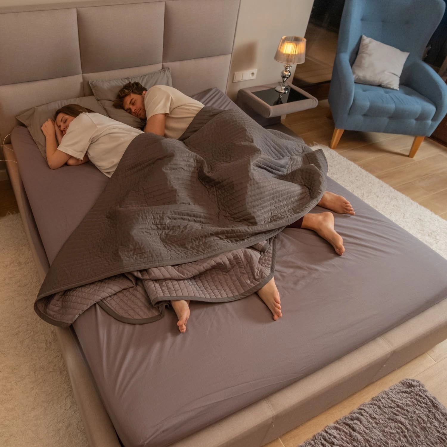 GAYA Grounding Sheets King, Extra Soft 95% Organic Cotton for Sleep Improvement & Muscle Relaxation, Grounded Sheets, Earthing Grounding Bed Sheets, Grounding Mattress Pad Bedding with Pen Tester