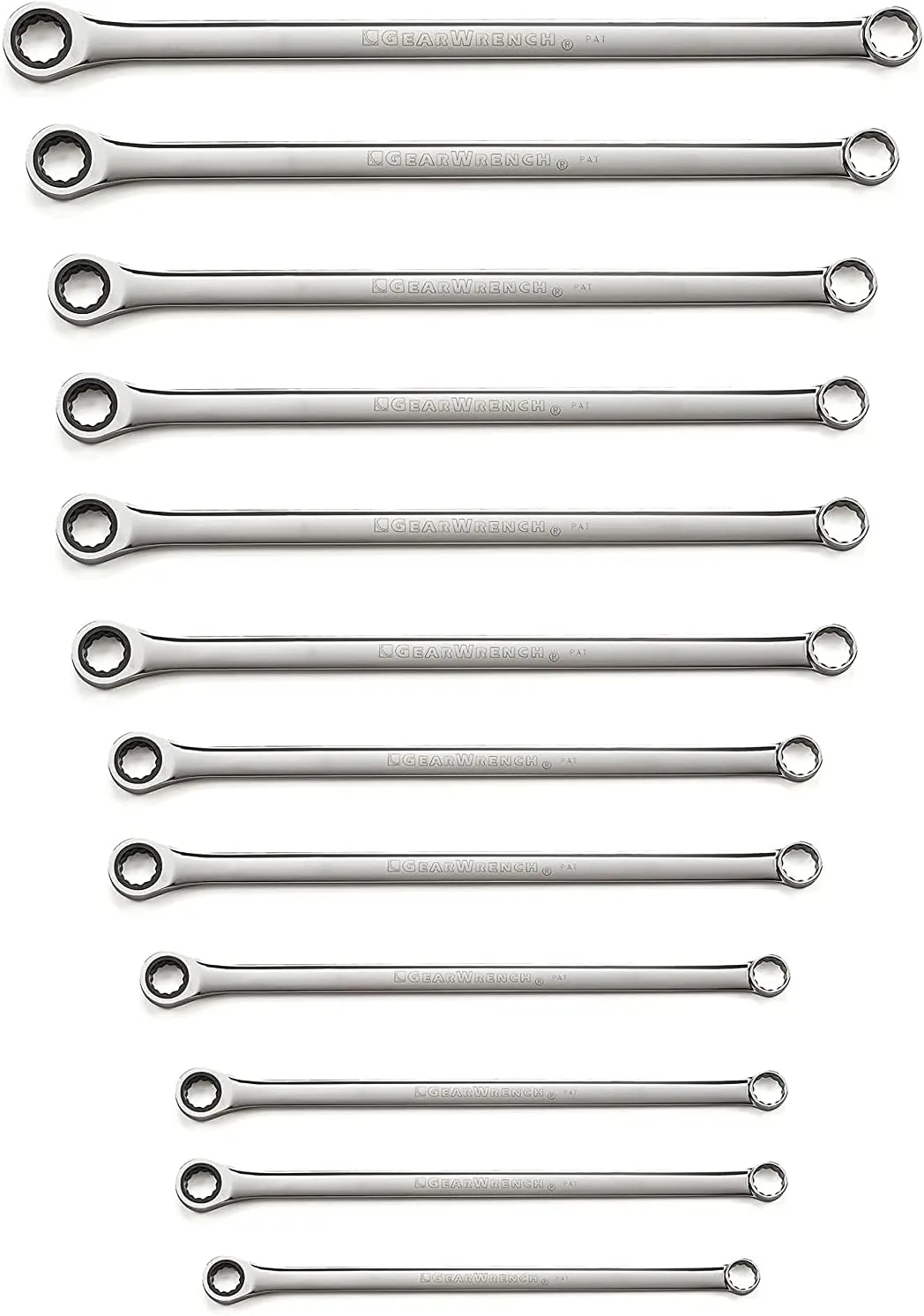 GEAWRENCH 12 Pc. Gearbox XL Ratcheting Wrench Set, Metric - 85988