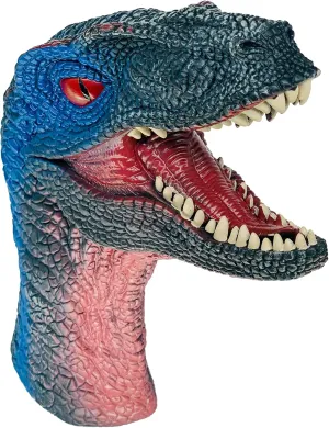 Gemini&Genius Dinosaur Toys Velociraptor Dinosaur Hand Puppets Role Play Gift Toy and Party Supplies for Kids