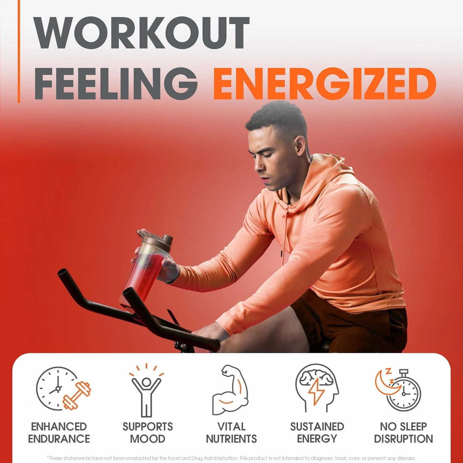 Genius Pre Caffeine-Free Pre Workout Boosted Energy, Focus, Performance Nootropic Formula AlphaSize, Citrulline Malate, CarnoSyn Beta Alanine Endurance, Stamina, Recovery, 20 Servings - Sour Cherry