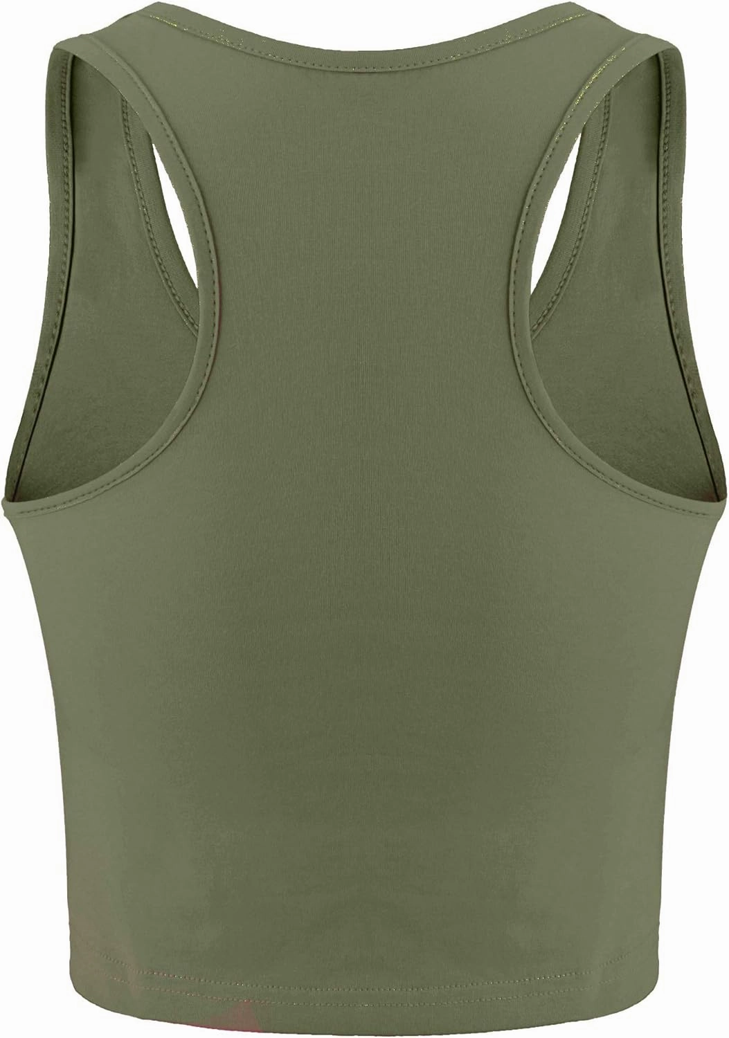 Geyoga 4 Pieces Basic Workout Crop Tank Tops Sleeveless Racerback Sport Tank Top for Women Yoga Running